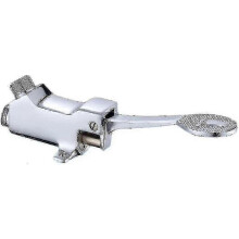 Foot Operated Brass Pedal Valve for Hands-Free Sink Faucet, Floor Mount
