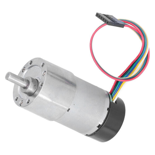 JGB37‐3530 DC12V Encoder-Metallgetriebemotor Drehzahlreduzierung Hochdrehmoment-Encoder-Getriebemotor 6 U/min