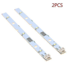 Lot de 2 barres lumineuses LED pour réfrigérateur Rongsheng/Hisense, référence E349766 Mddz-162a 1629348, 12 V CC, 2 W