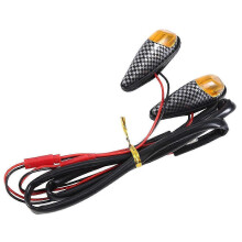 2 x Motorcycle Indicators High Power LED Mini Indicator Flashing Signal Light