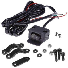 12V lier-tuimelschakelaar met duimbediening, montagebeugel en stuurbediening voor KFI, WARN Ramsey Superwinch Champion