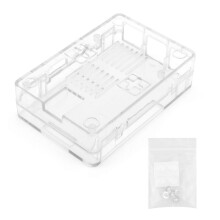 Mattierte, transparente Schutzhülle/Abdeckung/Box, passend für Raspberry Pi 3B und 3B+