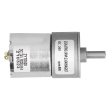 Gear Motor Micro Reduction Central Output Shaft Mechanical Parts Replacement ZGA37RG DC 24V