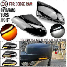 Luces intermitentes LED para espejos retrovisores laterales dinámicos de Dodge Ram 1500 (2009-2018)