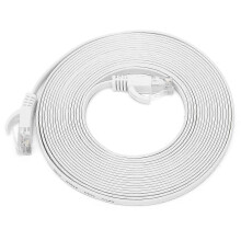 Ethernetkabel CAT6 Gigabit 8-aderig getwist paar netwerkjumper platte koperdraad, 10 meter