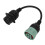 Diagnostic Crossover Cable Adapter J1939 CAN3 to CAN1 Secure Connection Replacement for Paccar 1