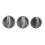 Climate control dials for Ford Ranger 2009-2011 dashboard - 3 piece set 1