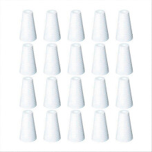 20PCS Blind Pull Cord Knobs White Blind Cord Holder White Pull Cord Pendants Downward End Window Bli