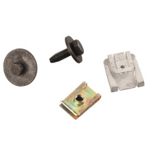Set metalen bevestigingsclips en schroeven voor de motorbodemplaat, vervanging voor de Mercedes-Benz E-Klasse W211 2002-2008.