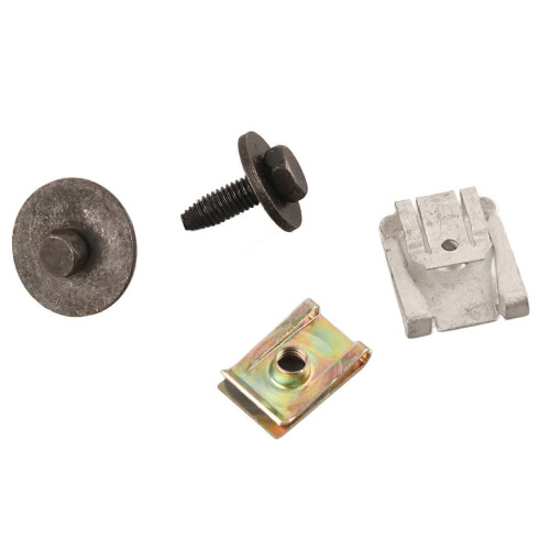 Engine Undertray Clips Screws Set Metal Replacement for E?Class W211 2002?2008