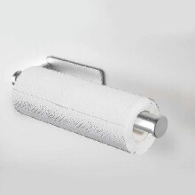 Keukenrolhouder zonder boren, wandmontage keukenrolhouder, opbergorganizer, aluminium