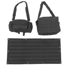 3-teiliges Aufbewahrungstaschen-Set mit Überrollkäfig und mehreren Fächern, passend für Jeep Wrangler JK JL 2/4-Türer