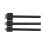 3Pcs Leather Perforated Tool Black Tooth Durable Quick Easy DIY Leather Craft Tool Kits5mm 1