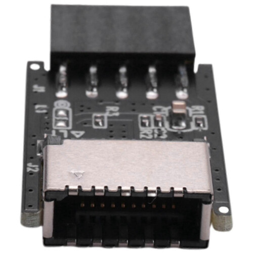 USB 2.0-auf-Typ-C-Frontpanel-Adapter mit USB 3.2 Gen2-Anschluss für PC-Bau
