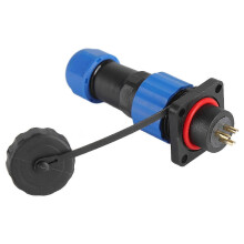 IP68 Waterdichte Stekkerdoos Vierkante Luchtvaartstroomconnector Industri?le Terminaladapter SP163 Pin (380V 10A)