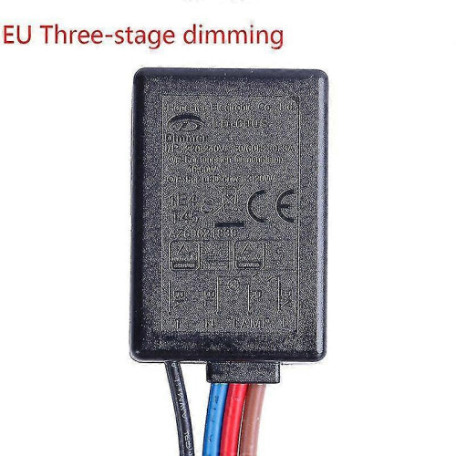LD-600S Integrierter 3-Wege-Touch-Dimmer Ein/Aus-Schalter (US/EU)