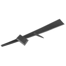 3-teiliges Set Copilot-Staufachabdeckungen, Armaturenbrettverkleidung aus Kohlefaser, passend für Mitsubishi Lancer 08-16LHD