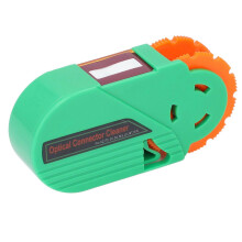 Limpiador de fibra óptica -20 a -50 dB, portátil, de mano, para conectores de fibra óptica FC, SC, LC, MU, D4 y DIN.