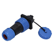 IP68 waterdichte stekkerdoos met vierkante schroefdraad, krimpaansluiting voor de luchtvaart en industri?le sector, adapter 250V