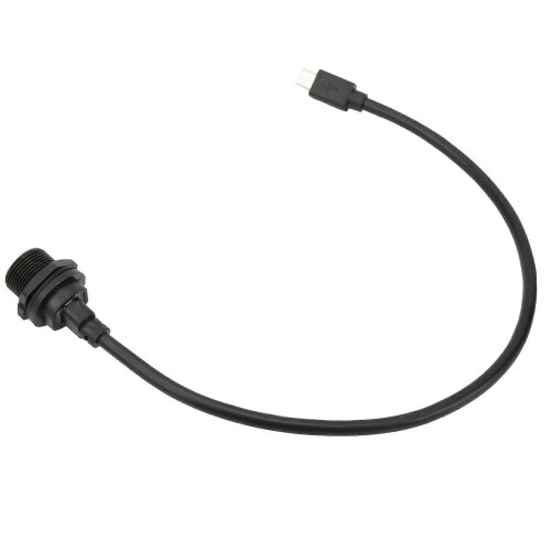 Wasserdichter USB-Anschluss IP67 MICRO USB Buchse/Stecker mit Kabel E10MCTFF/MCAM (0,3 Meter)