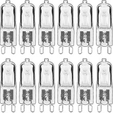 G9 Halogenlampenperlen, 20 Stück, Klasse C, Ofenlampe, 230 V, 28 W, Tischlampe, Wandlampe, Kronleuchter, Spezialbirne