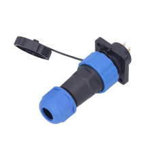Waterdichte stekkerdoos, vierkante luchtvaartstroomconnector, aansluitklemadapter AC 380V SP205-pin