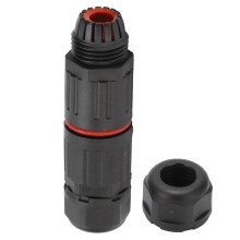 Drahtverbinder IP68 wasserdicht PA66 flammhemmend Draht-zu-Draht-Adapter Lampenzubehör CDFM3
