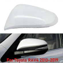 Coque de rétroviseur gauche blanche pour Toyota Rav4 (2013-2019), 1 pièce, accessoire auto