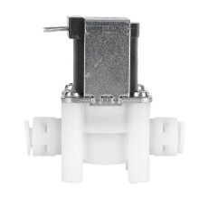 Water Inlet Solenoid Valve DC12V Normally Closed Stainless Steel Sturdy Durable Water Air Inlet Flow Switch
