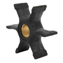 Water Pump Impeller 6 Blades 0396725 Replacement for Johnson Evinrude OMC BRP 40‑70HP Outboard