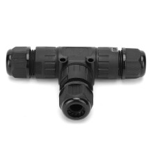 Waterdichte connector voor het verbinden van elektronische kabels buitenshuis, 3-pins IP68 M20T-3P 9-12 mm