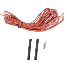 3 mm 12K 33 Koolstofvezel verwarmingskabel 200¡æ Hoge temperatuur Verre Infrarood Siliconen Rubber Vloerverwarmingskabel