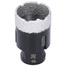Vacu¹mgesoldeerde diamantboor voor het boren van gaten in marmer, graniet en keramische tegels, 38 mm