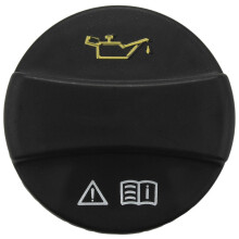 Mercedes-Benz Motoröleinfülldeckel A0000100301 für W163/W164/W201, schwarzer Kunststoff