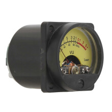 35-mm-Zeiger-VU-Meter mit gelber Hintergrundbeleuchtung, hochpräziser DIY-Nivellierkopf mit Treiberplatine