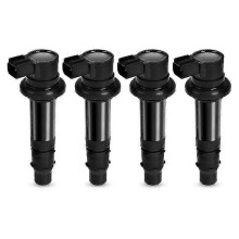Zündspulen kompatibel mit Yamaha YZF-R6, YZF-R6S, YZF-R1, FZ1, V-Max 1700, 4er-Pack