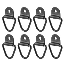8Pcs Universal Triangular Tie Down Anchor Rings Towing Hook for Truck RV Trailer SUV