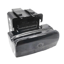 Interruptor electrónico de freno de mano 470702 Negro brillante para freno de estacionamiento C4 DS4