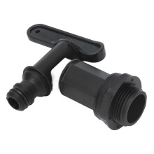 IBC-tankadapter, afvoerslang, kraanaansluiting, kraanfitting, accessoire, kunststof schroefdraadconnector