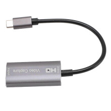 Professionelle 4K- und 1080p-Videoaufnahmekarte mit USB-C-zu-HD-Multimedia-Schnittstelle (MDI) – Unterstützt VLC, OBS und Amcap