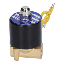 Electric Solenoid Valve Small Normally Closed for Water Air Diesel 1/8in 2W‑025‑06AC220V