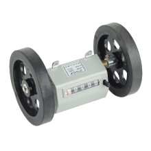 Mechanische lengtemeter met dubbele teller en rollend wiel, afstandsmeting van 1 tot 99999.