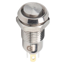 8-mm-Drucktaster, IP65 wasserdicht, Edelstahl, 3-V-Drucktaster, 3-V-Rohling