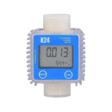 K24 Turbine LCD digitale brandstofdebietmeter voor olie, chemicali?n en water