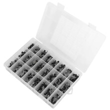 840 Stück Inline-Transistoren TO92 NPN Kleinleistungstransistoren Kit Box 2N2222ABC558