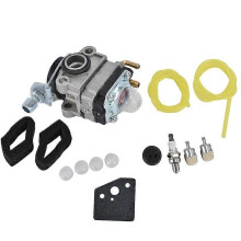 Kit carburatore per decespugliatore GX31 GX22 con pompetta di adescamento e filtro dell'ariaCompatibile con motozappa FG100