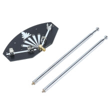 FM-hoornantenne 75-360 MHz, hoge versterking, afstandsbedieningsantenne voor audio, video en tv's thuis