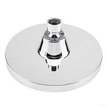 6-inch regendouchekop met flexibele sproeiers ter voorkoming van kalkaanslag.