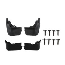 Front Rear 4PCS Car Mud Flaps Guards with Replacement Screws compatible with Citroen C5 2013-2016