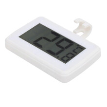 Thermomètre pour réfrigérateur domestique avec crochet magnétique, alarme pour congélateur de supermarché, -20 à 110 C